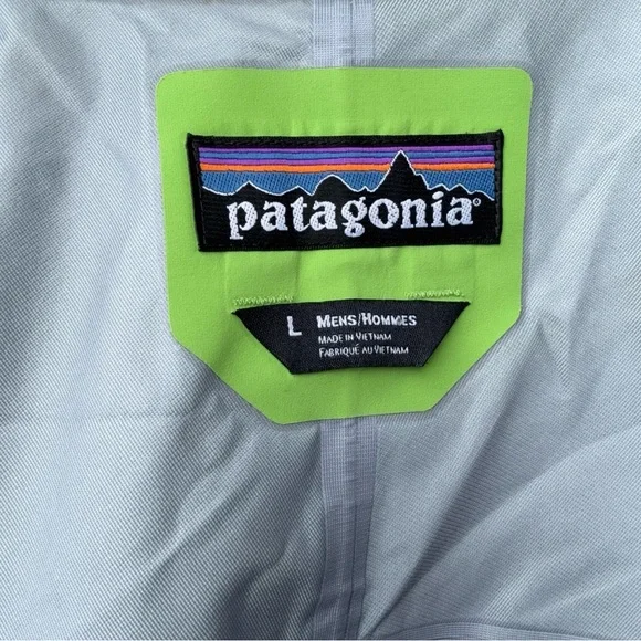 Patagonia Calcite Rain Jacket Goretex Waterproof Men’s Large - Picture 10 of 11
